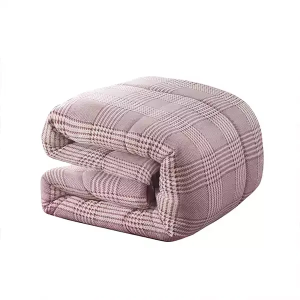 Nova Home Sketch Winter Printed Flannel Comforter Set - Single & Twin - 3 Pcs - Purple product thumbnail 8