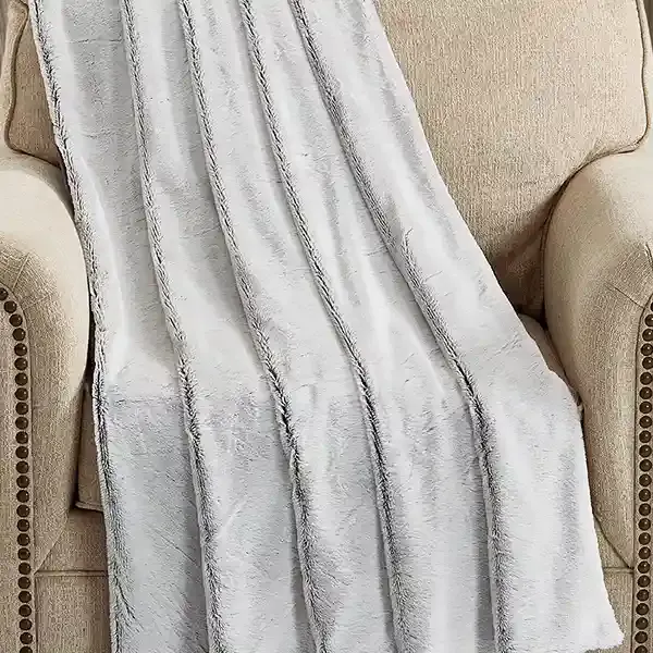 Nova Home Serengeti Fur Throw - 130x170 cm - Brown product thumbnail 2