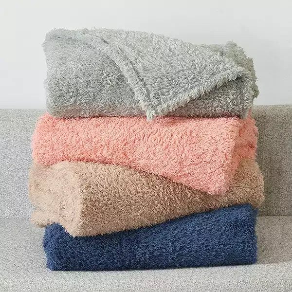 Nova Home Fur Fluffy Blanket - Pink (Available in Sizes) product thumbnail 3