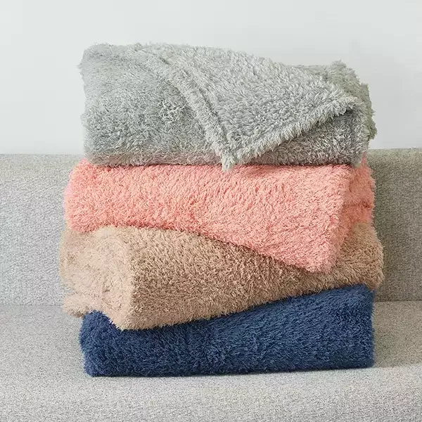 Nova Home Fur Fluffy Blanket - Grey (Available in Sizes) product thumbnail 3