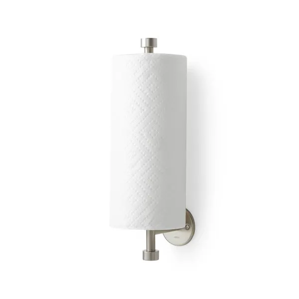 Umbra "Cappa" Wall Mount Paper Towel Holder - Metal - Nickel product thumbnail 4