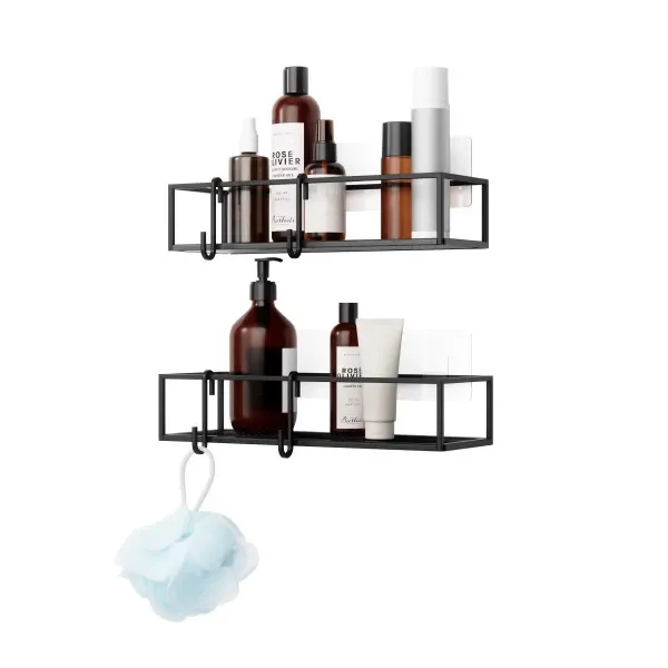 Umbra "Cubiko" Shower Shelf - Metal - Black product thumbnail 2
