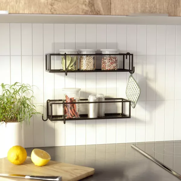 Umbra "Cubiko" Shower Shelf - Metal - Black product thumbnail 3