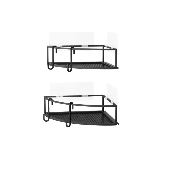 Umbra "Cubiko" Corner Shelf - Metal - Black product thumbnail 2