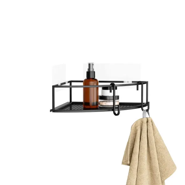 Umbra "Cubiko" Corner Shelf - Metal - Black product thumbnail 5