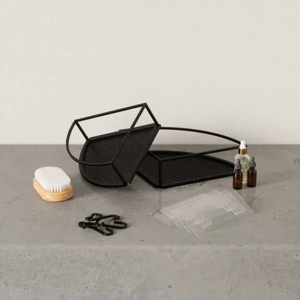 Umbra "Cubiko" Corner Shelf - Metal - Black product thumbnail 6