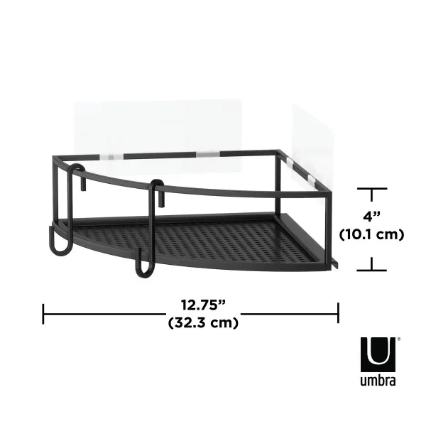 Umbra "Cubiko" Corner Shelf - Metal - Black product thumbnail 7