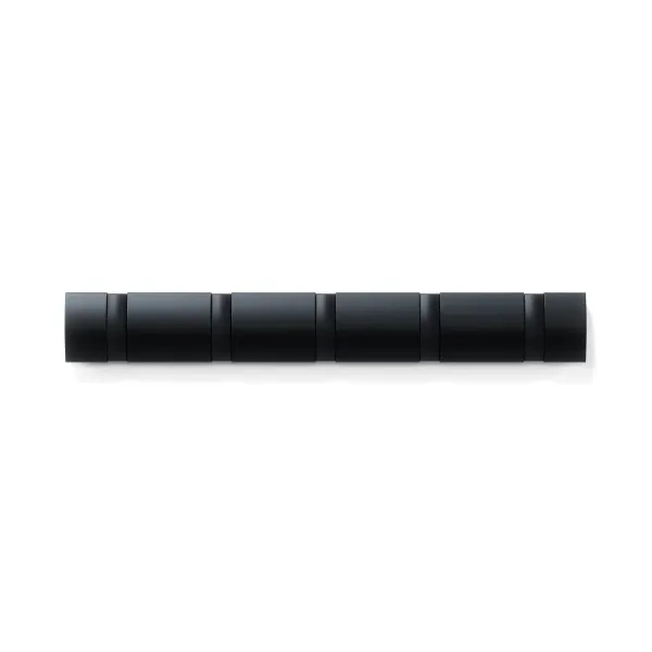 Umbra "Flip" 5 Wall Hook - Wood - Black product thumbnail 6