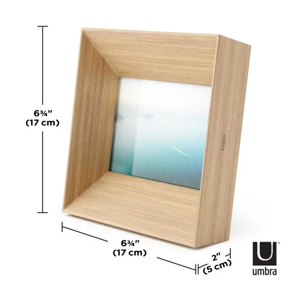 Umbra "Lookout" Photo Frame - Wood - 10x15 cm - Natural product thumbnail 7