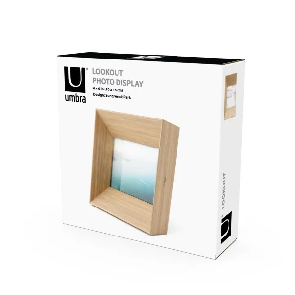 Umbra "Lookout" Photo Frame - Wood - 10x15 cm - Natural product thumbnail 8
