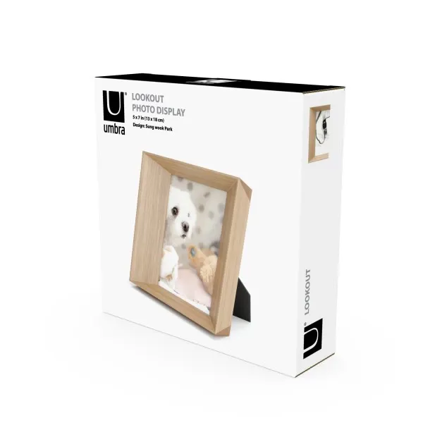 Umbra "Lookout" Photo Frame - Wood - 13X18 cm - Natural product thumbnail 8