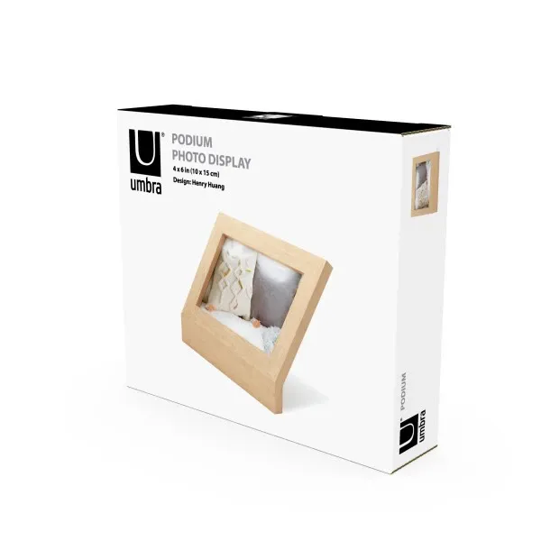 Umbra "Podium" Photo Frame - Wood - 10x15 cm - Natural product thumbnail 8