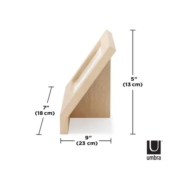 Umbra "Podium" Photo Frame - Wood - 10x15 cm - Natural product thumbnail 7