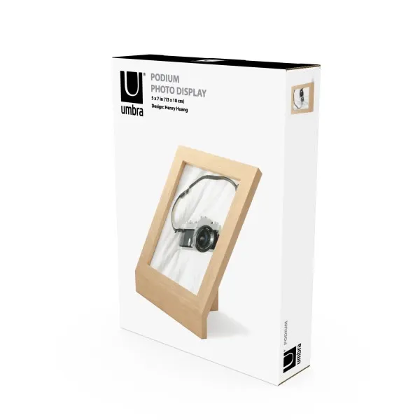 Umbra "Podium" Photo Frame - Wood - 13X18 cm - Natural product thumbnail 9