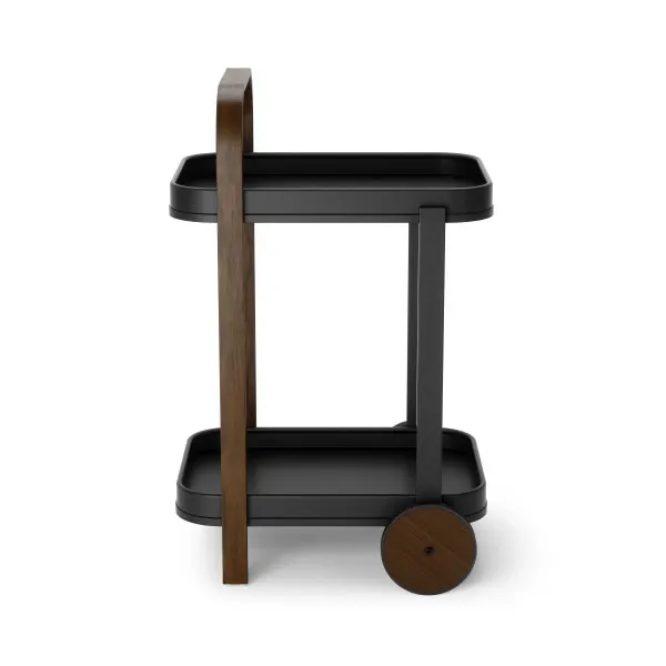 Umbra "Bellwood" Kitchen Trolley - Wood - Black & Walnut product thumbnail 9