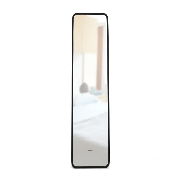 Umbra "Hub Leaning" Mirror - Glass - Black product thumbnail 2