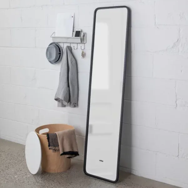 Umbra "Hub Leaning" Mirror - Glass - Black product thumbnail 4