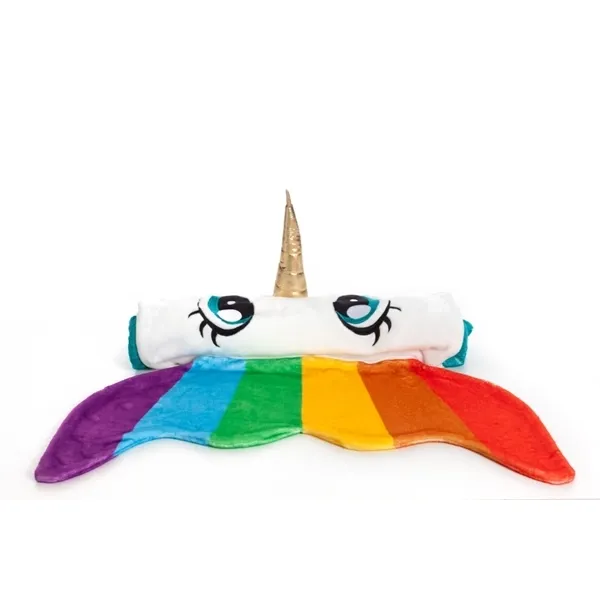 Kanguru Rainbow Fish Kids' Blanket - 135 Cm - Multicolor product thumbnail 3