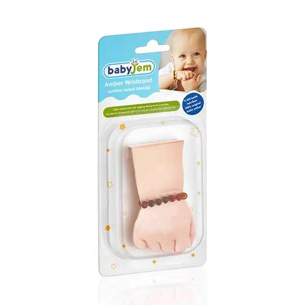 Babyjem Amber Wristband - Cherry product thumbnail 2