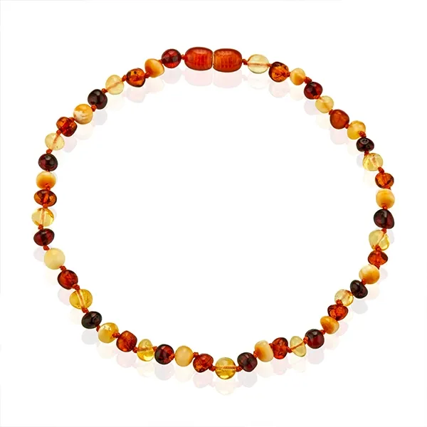 Babyjem Amber Necklace - Multicolor product thumbnail 4