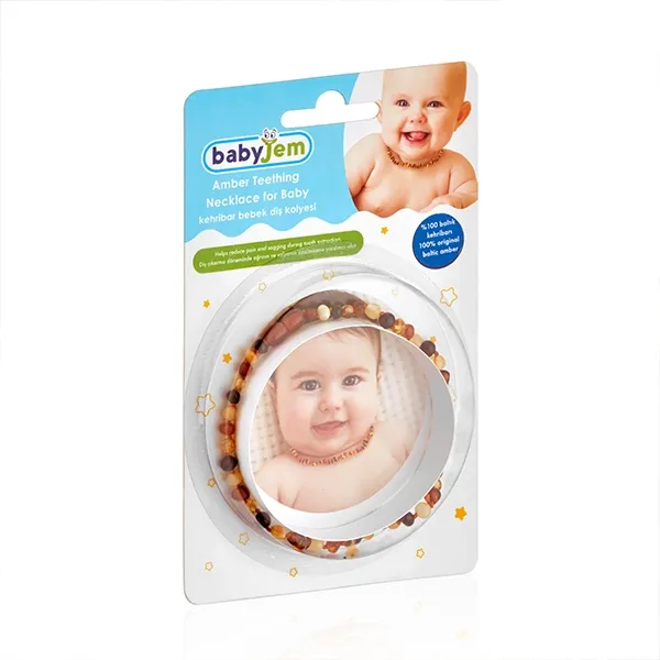 Babyjem Amber Necklace - Multicolor product thumbnail 5