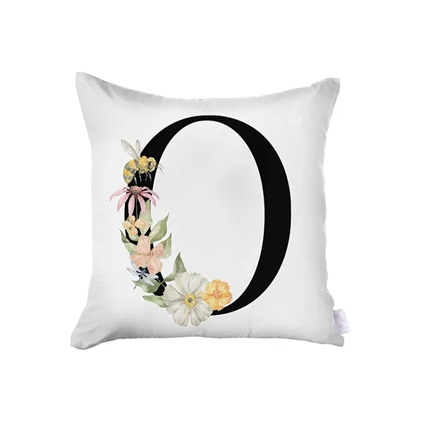 Nova Home Flora Summer Cushion Cover - 45x45 Cm - Multicolor product thumbnail 4