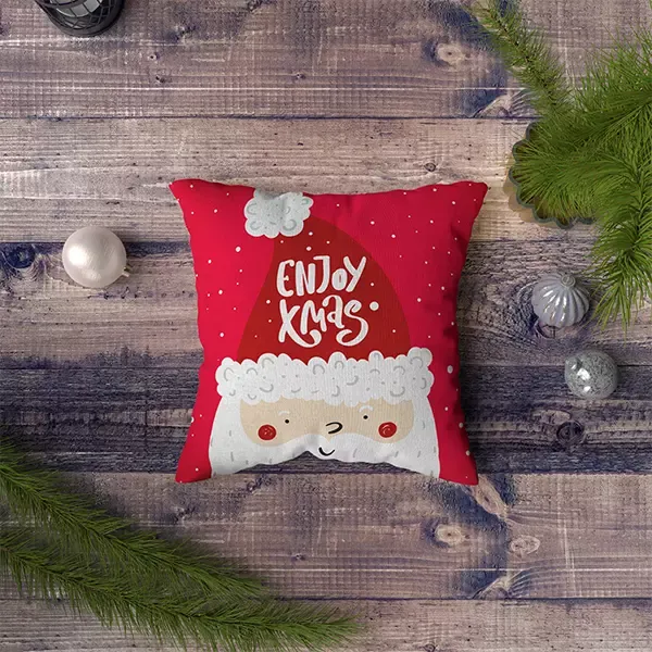 Nova Home Christmas Cushion Cover - 45x45 cm - Red product thumbnail 2