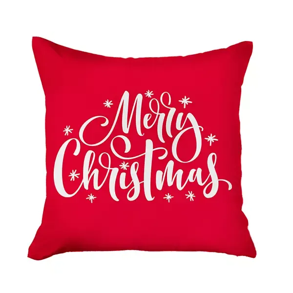 Nova Home Christmas Cushion Cover - 45x45 cm - Red product thumbnail 4