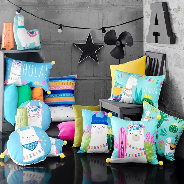 Nova Home Lama Cushion Cover - 45x45 Cm - Multicolor product thumbnail 2