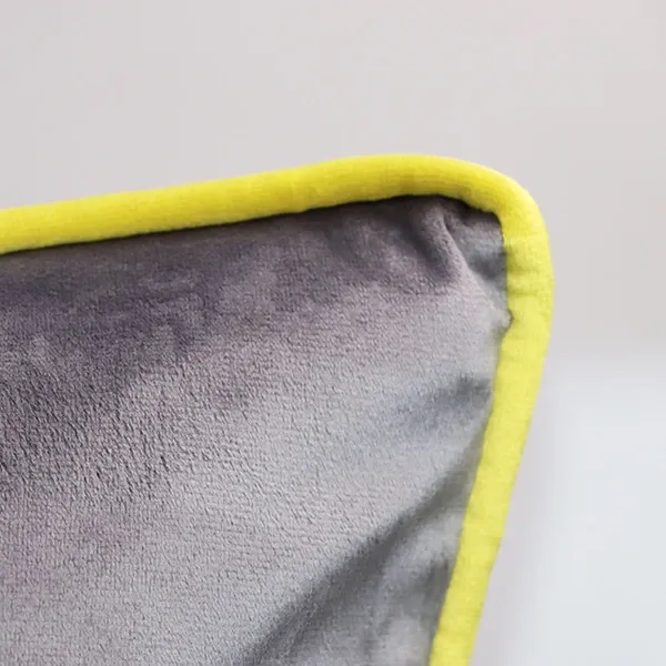 Nova Home Velvet Cushion Cover - 47x47 cm - Purple product thumbnail 3