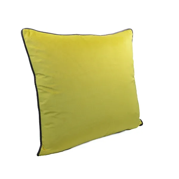 Nova Home Velvet Cushion Cover - 47x47 cm - Dark Yellow product thumbnail 2
