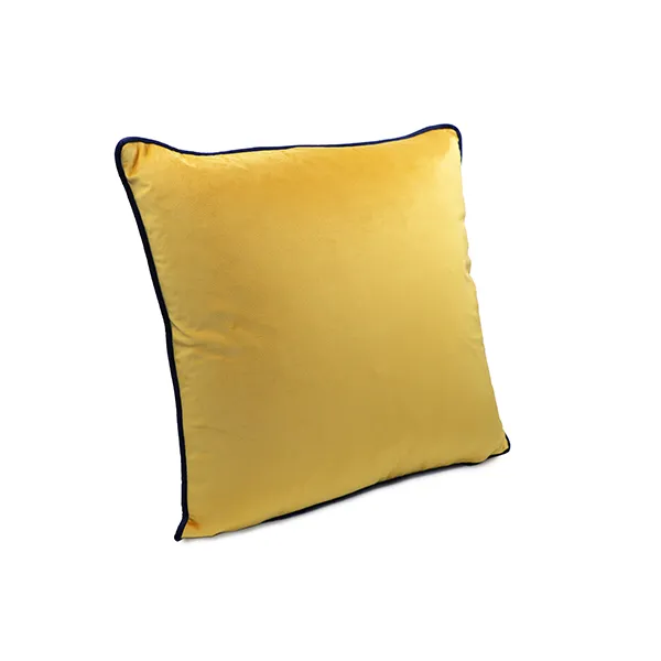 Nova Home Velvet Cushion Cover - 47x47 cm - Yellow product thumbnail 2