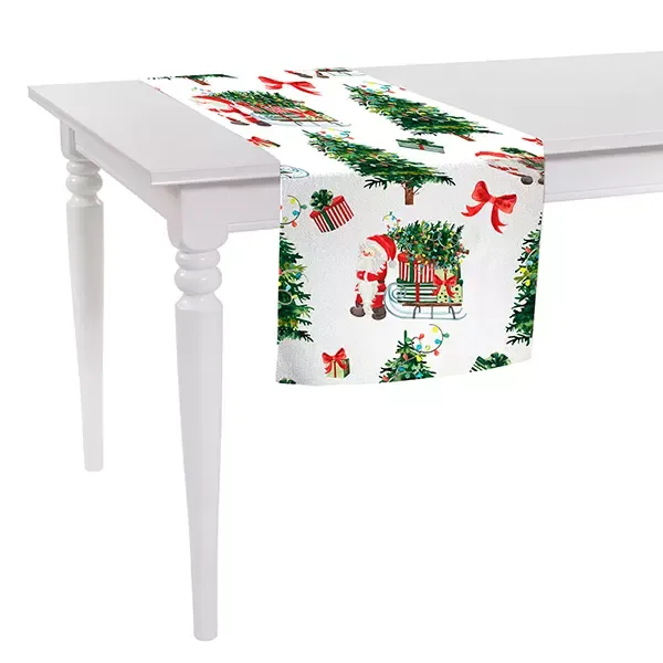 Nova Home Christmas Runner - 40x140 cm - White product thumbnail 4