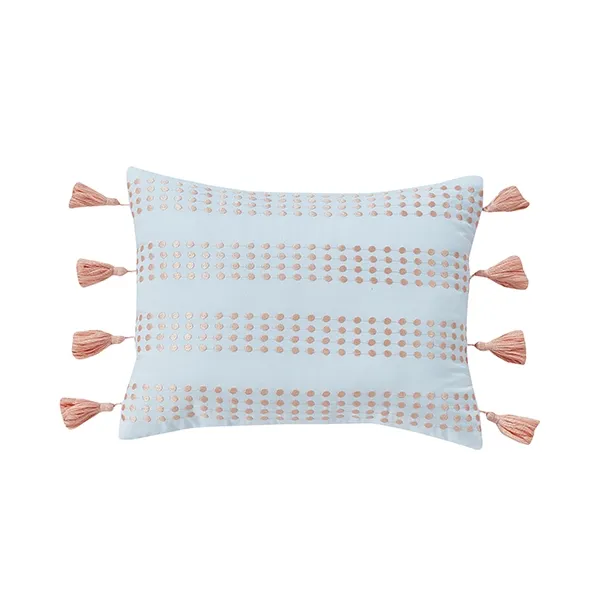 Nova Home Maude Double-Face Printed Comforter Set - 8pcs - King & Super King - Blush product thumbnail 3