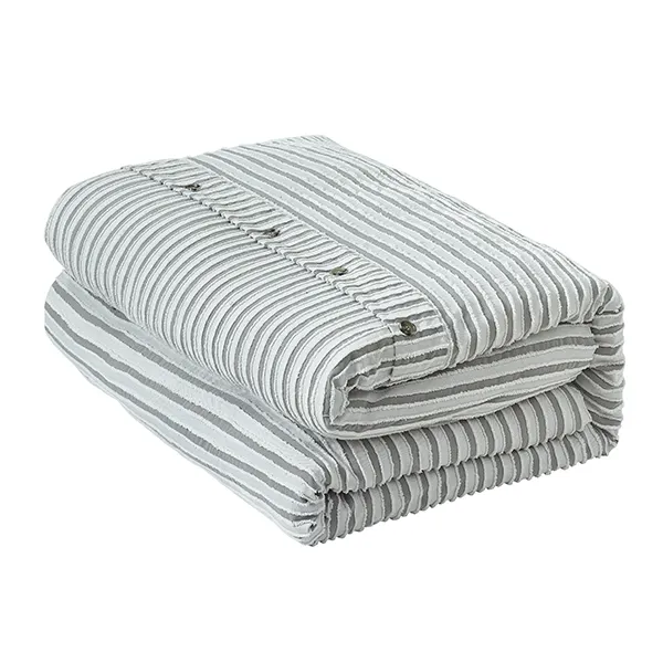 Nova Home Raylan Jaquard Comforter Set - Grey product thumbnail 4