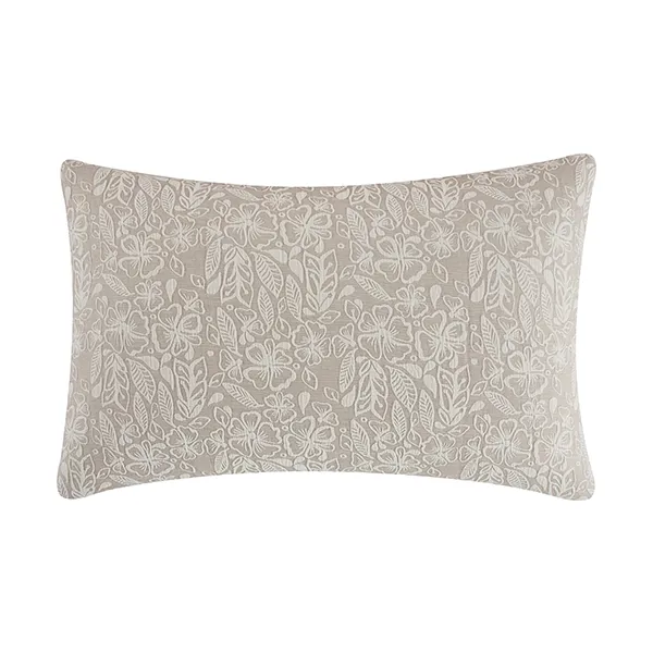 Nova Home Fraidy Cotton Jacquard Comforter Set - 100% Cotton - King - 8Pcs - Taupe product thumbnail 9