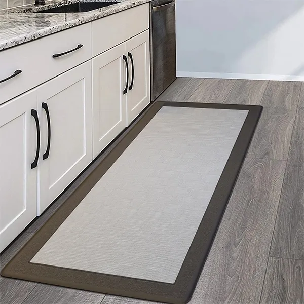 Nova Home Radiator Foam Kitchen Mat, 51X99 cm - Beige product thumbnail 2