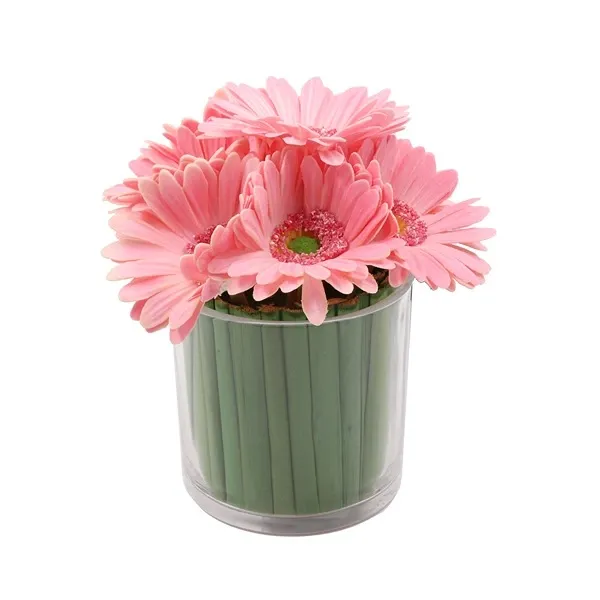 Nova Home "Gerbera" Artificial Flower Arrangement - 20 cm - Pink product thumbnail 4