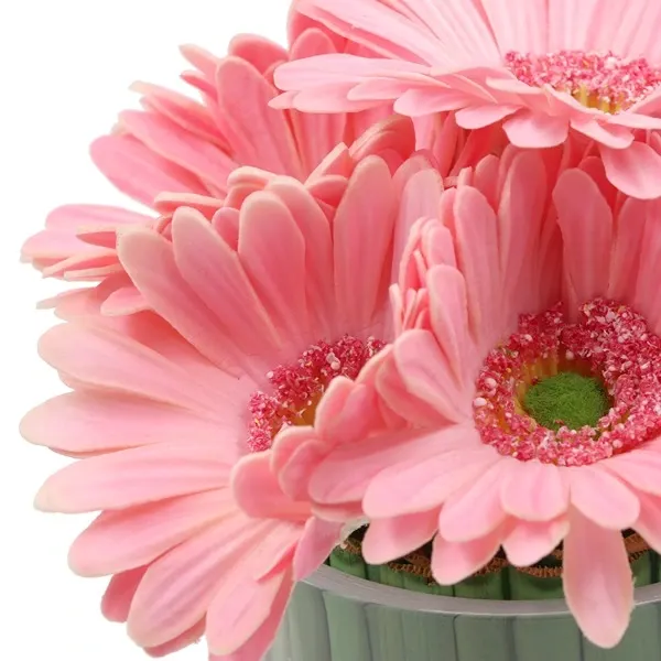 Nova Home "Gerbera" Artificial Flower Arrangement - 20 cm - Pink product thumbnail 2