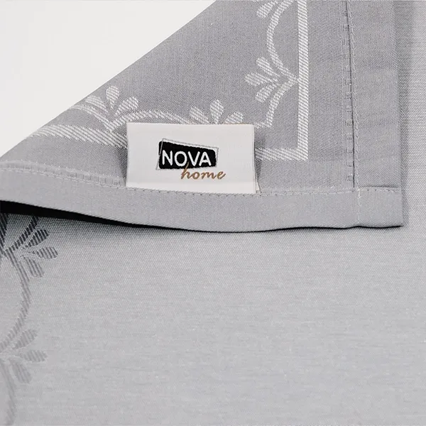 Nova Home Irene Table Napkins Set - 6pcs - 42x42 Cm - Grey product thumbnail 4
