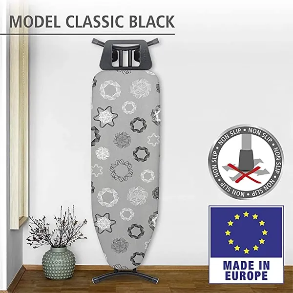 Wenko Classic Ironing Board - Adjustable - 120X38 Cm - Black product thumbnail 3