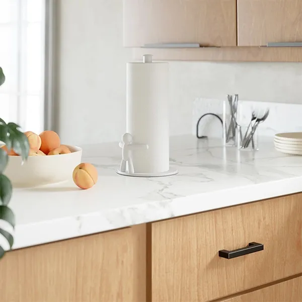 Umbra Buddy Kitchen Towel Holder - White product thumbnail 5