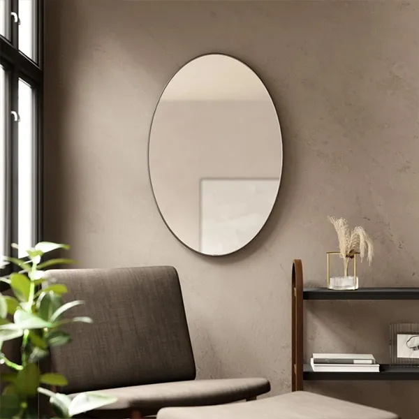 Umbra Hubba Oval Wall Mirror - 61x91 Cm - Titanium product thumbnail 4