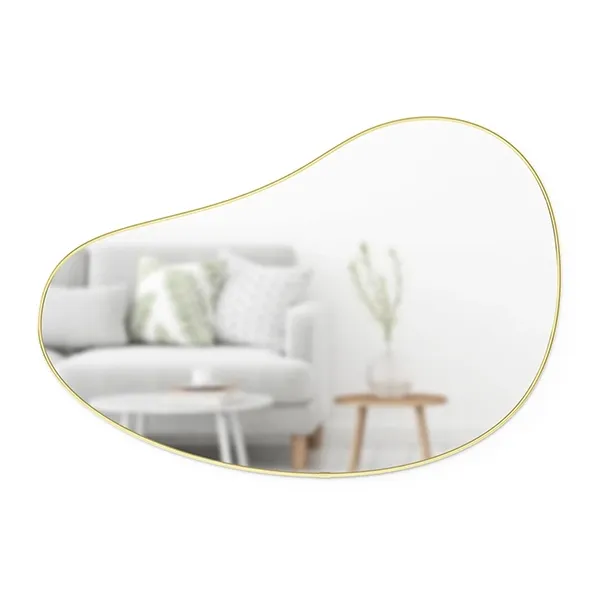 Umbra Hubba Pebble Wall Mirror - 61x91 Cm - Brass product thumbnail 3