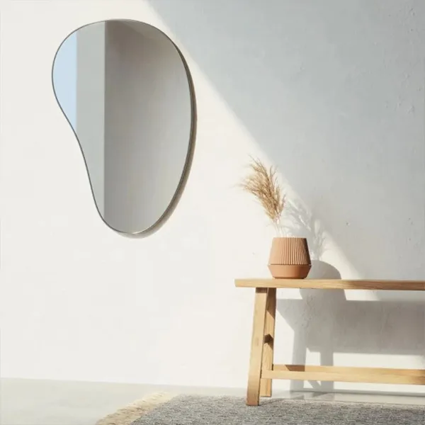 Umbra Hubba Pebble Wall Mirror - 61x91 Cm - Titanium product thumbnail 2