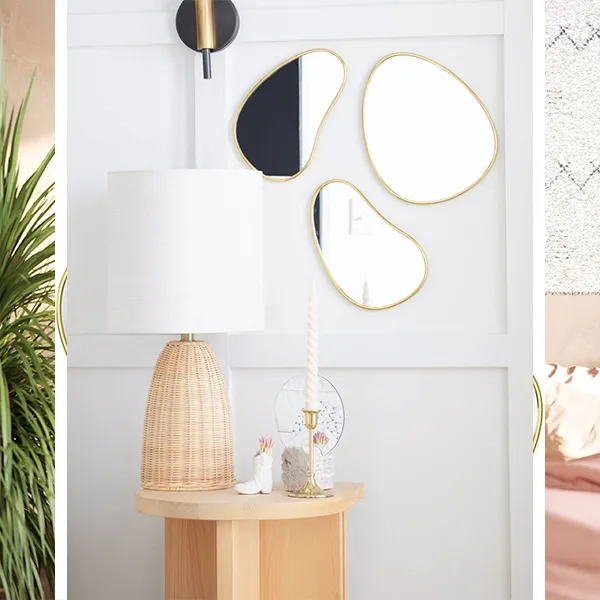 Umbra Hubba Pebble Mirror Set - 3 Pcs - Brass product thumbnail 4