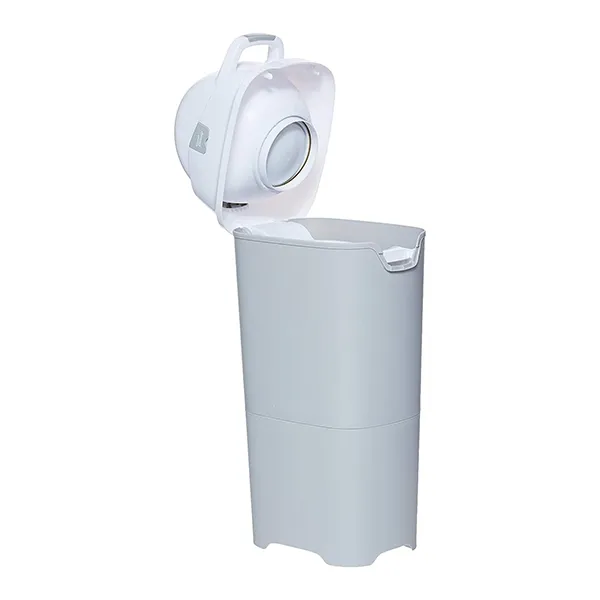 DiaperChamp ONE Maxi Diaper Pail - Silver product thumbnail 3