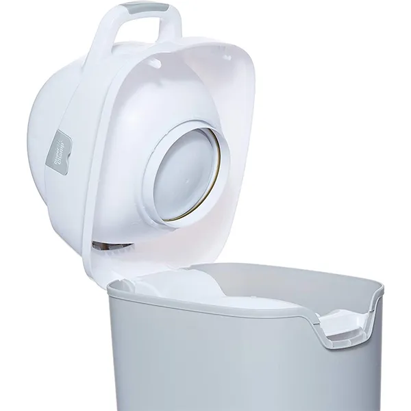 DiaperChamp ONE Maxi Diaper Pail - Silver product thumbnail 5