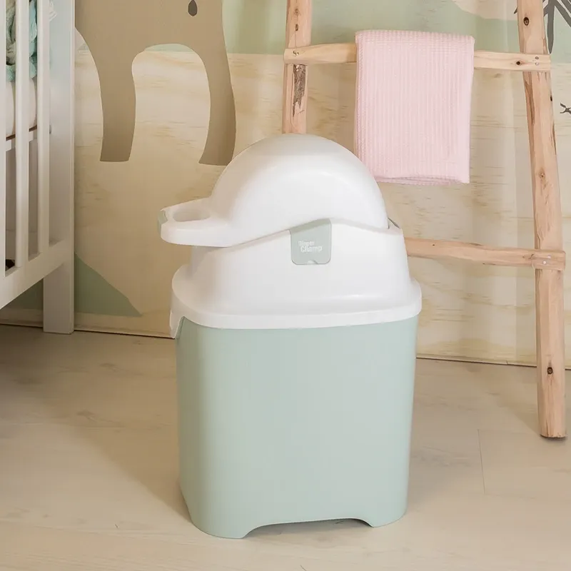 DiaperChamp ONE Standard Diaper Pail - Light Green product thumbnail 2
