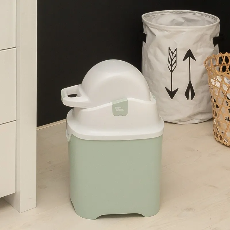 DiaperChamp ONE Standard Diaper Pail - Light Green product thumbnail 3